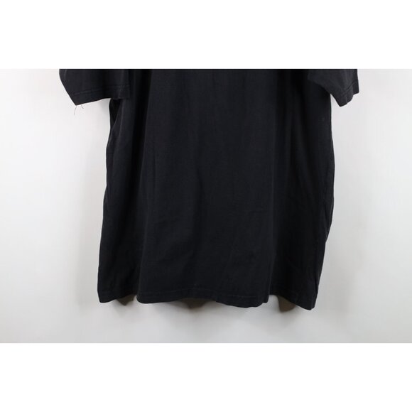 Vtg Mens L Faded The Monster Club Comics Graffiti Hip Hop Short Sleeve T-Shirt - Picture 15 of 15